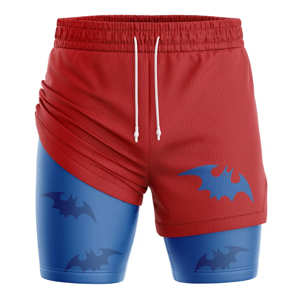 Lilith Darkstalkers Compression Workout Training Shorts (2-in-1)