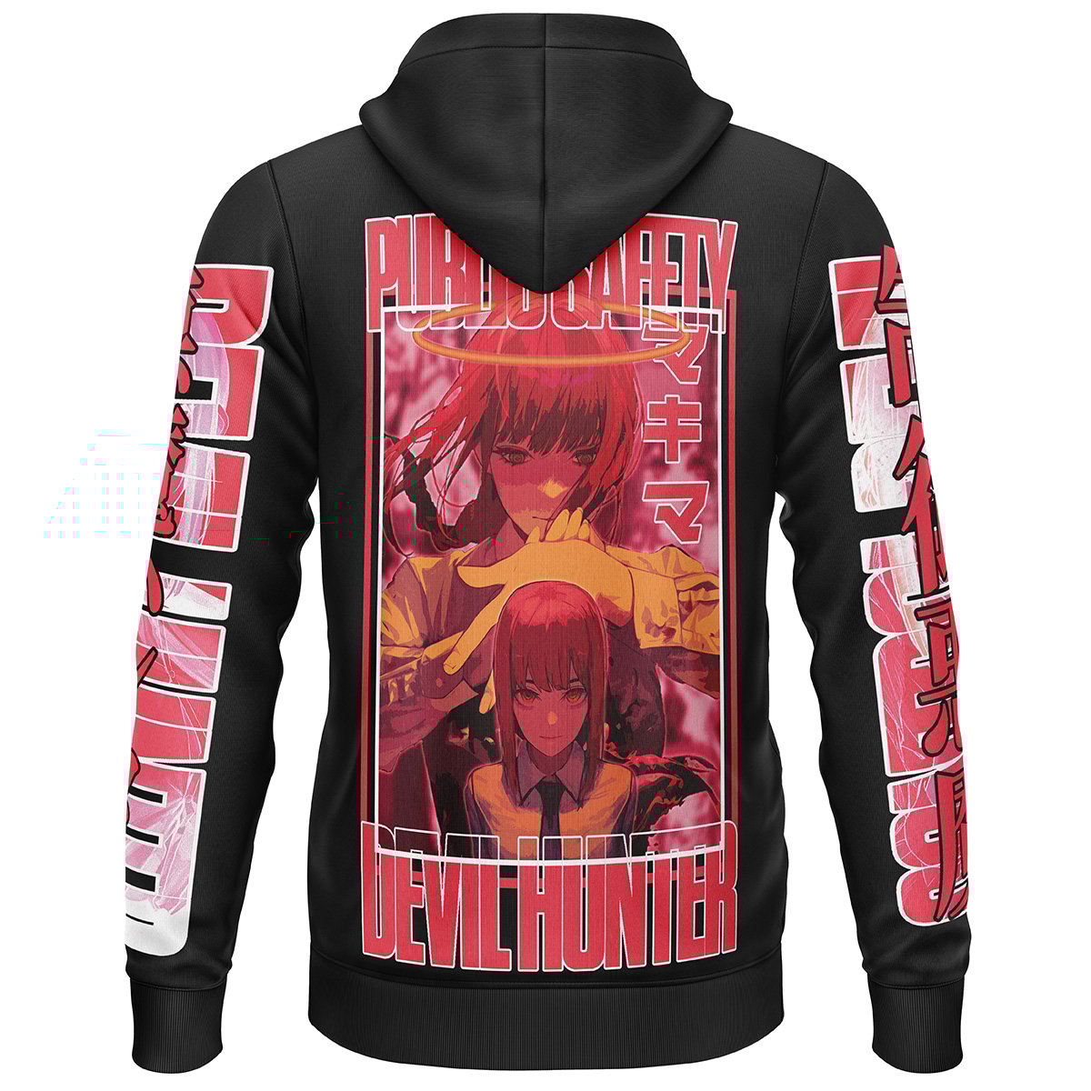 Makima Chainsaw Man Streetwear Lightweight Hoodie