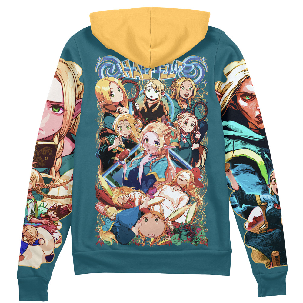 Marcille Donato Delicious in Dungeon Streetwear Zip Hoodie Jacket