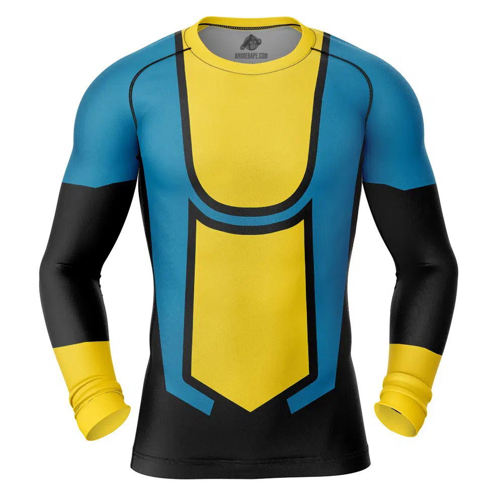 Markus Murphy Kid Invincible Long Sleeve Rash Guard Compression Shirt