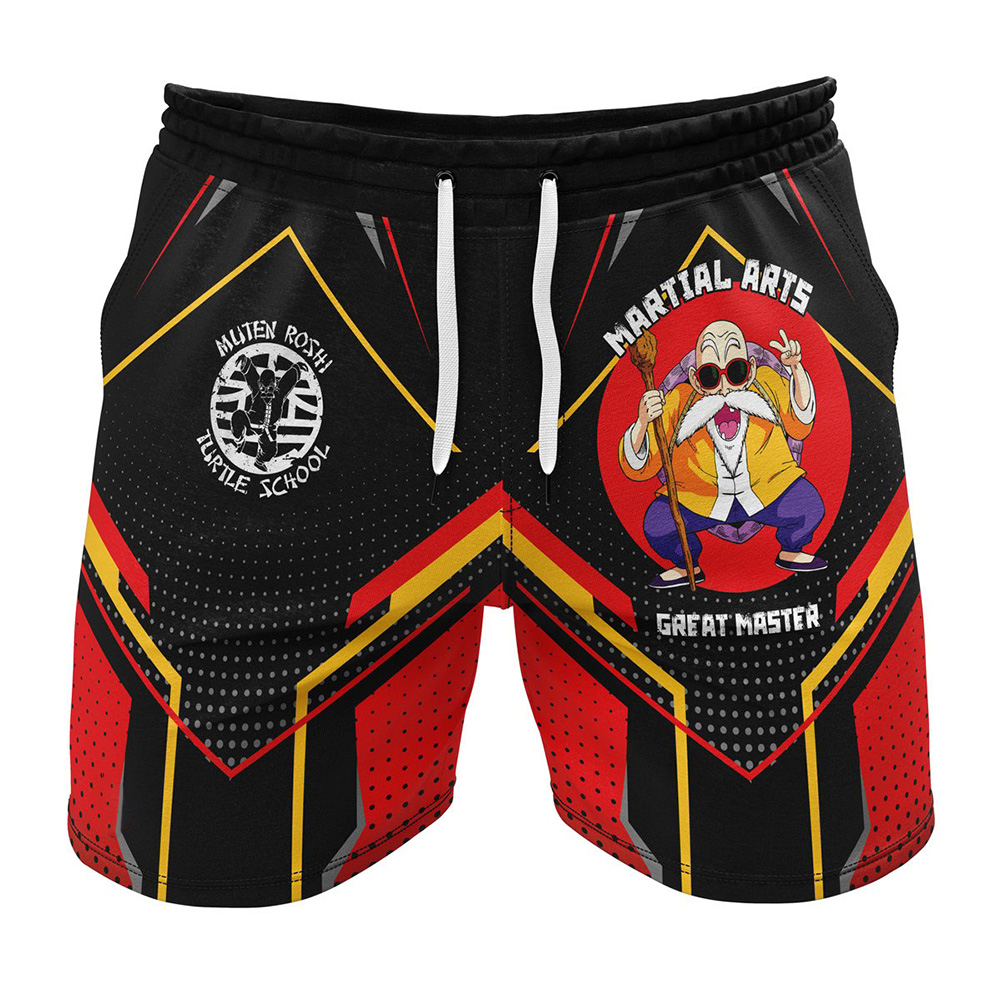 Master Roshi Dragon Ball Z Gym Shorts