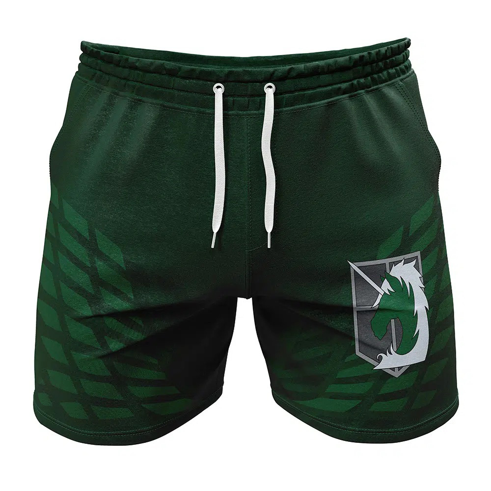 Military Police Attack on Titan Gym Shorts