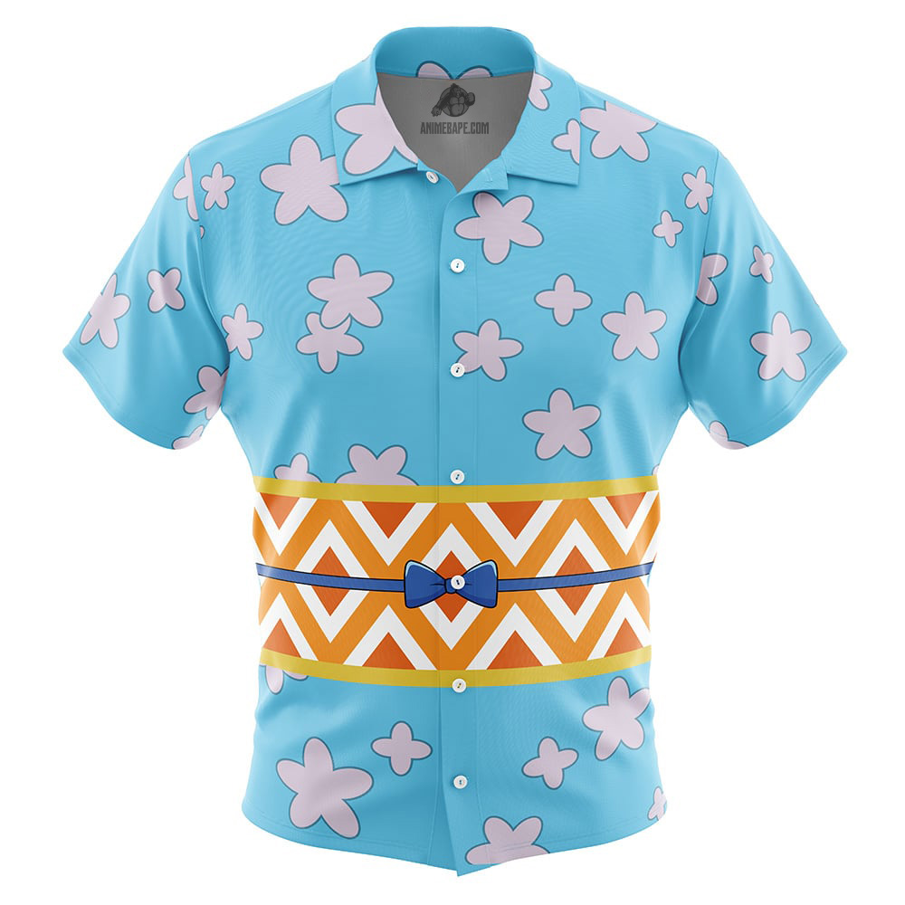 Nami Wano Arc One Piece Button Up Hawaiian Shirt