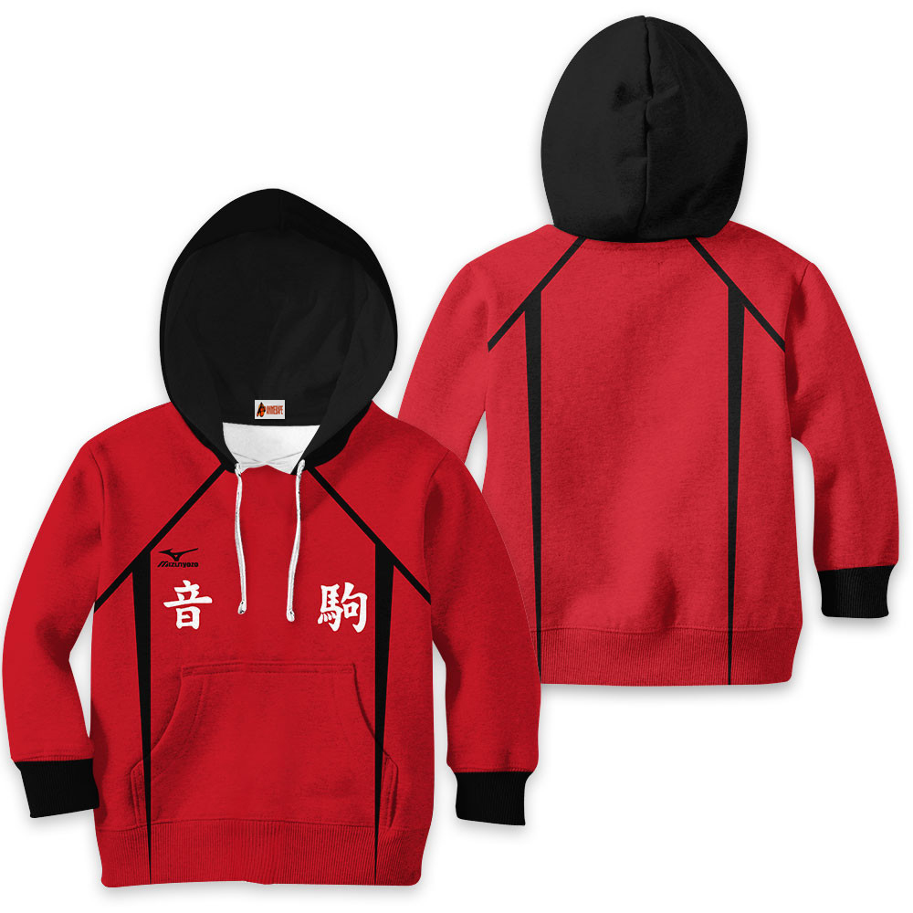 Kids Hoodie Nekoma Haikyuu