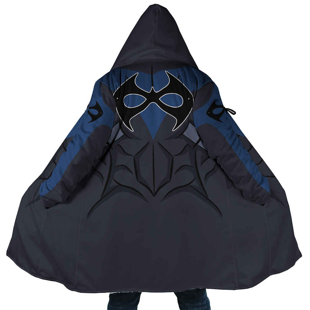 Night Wing DC Comics Hooded Cloak Coat