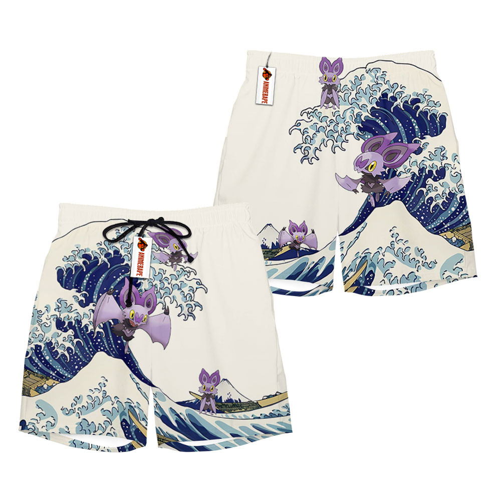 Noibat Kanagawa Great Wave Board Shorts Pants The anime is KonoSuba Gods Blessing on This Wonderful World