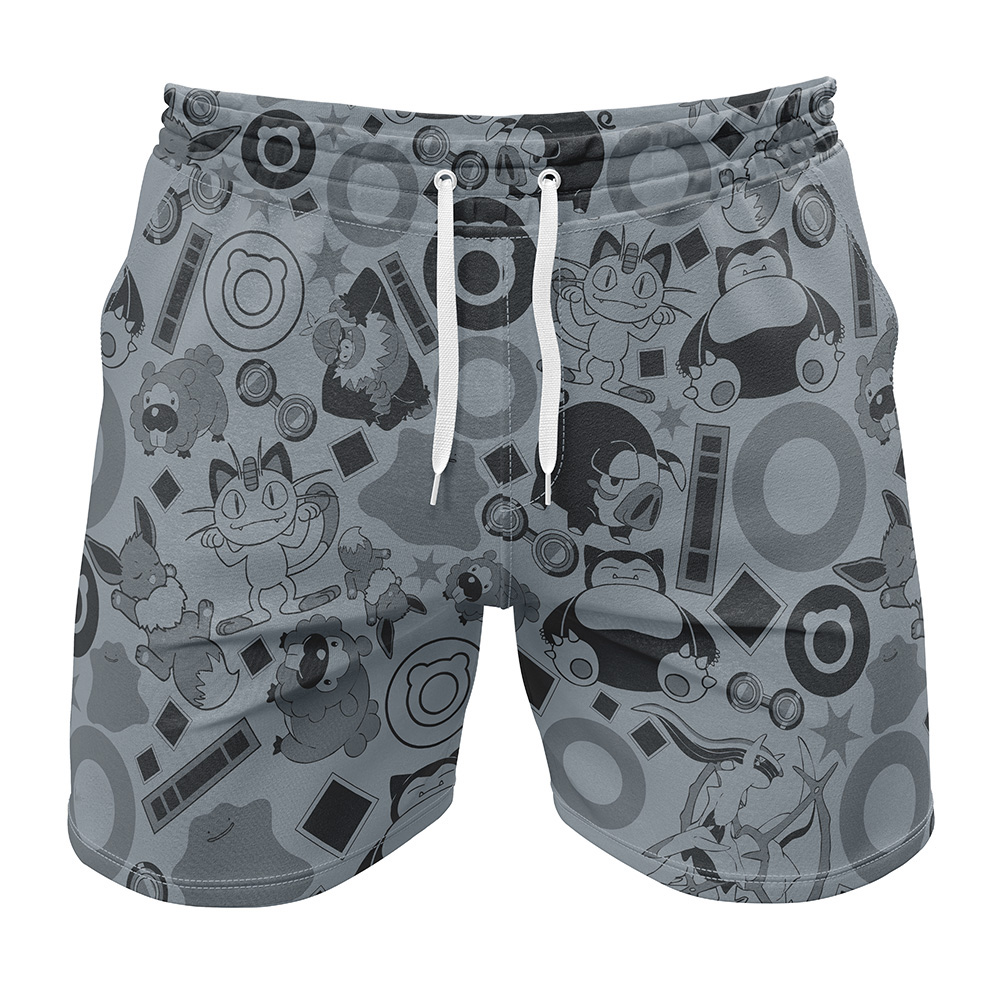 Normal Pokemon Gym Shorts