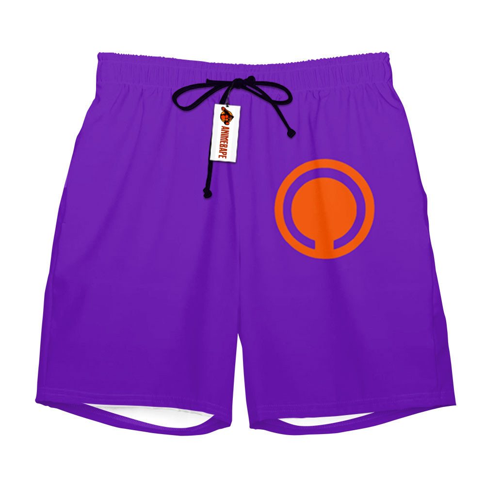 Orange Piccolo Board Shorts Custom DB Costume Style 1004 Dragon Ball Super
