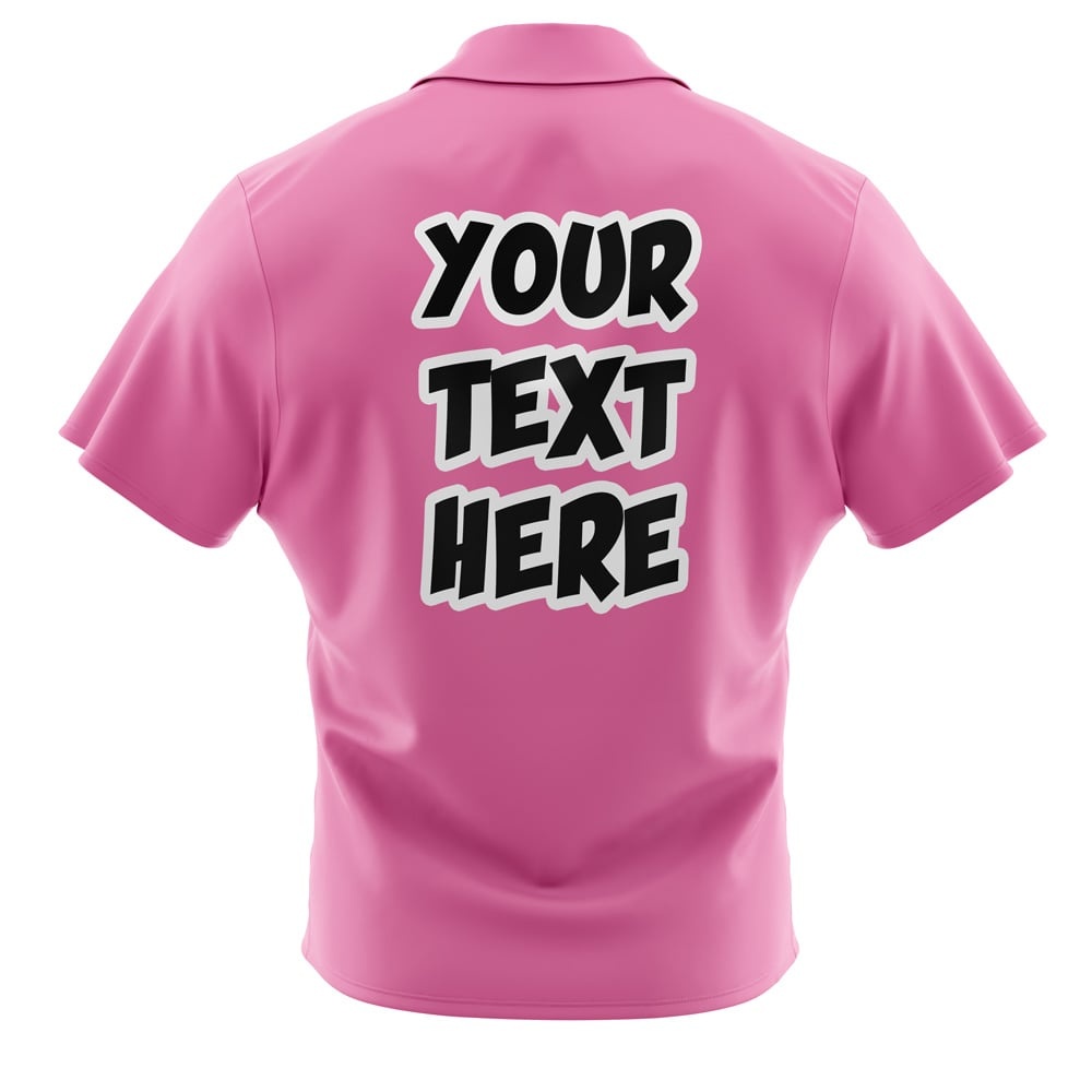 Personalized Vegeta Badman Pink DBZ Button Up Hawaiian Shirt