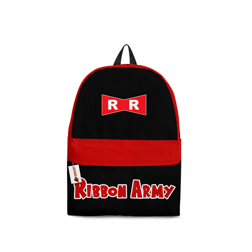 Kids School Backpack Red Ribbon Army Symbol School Bag