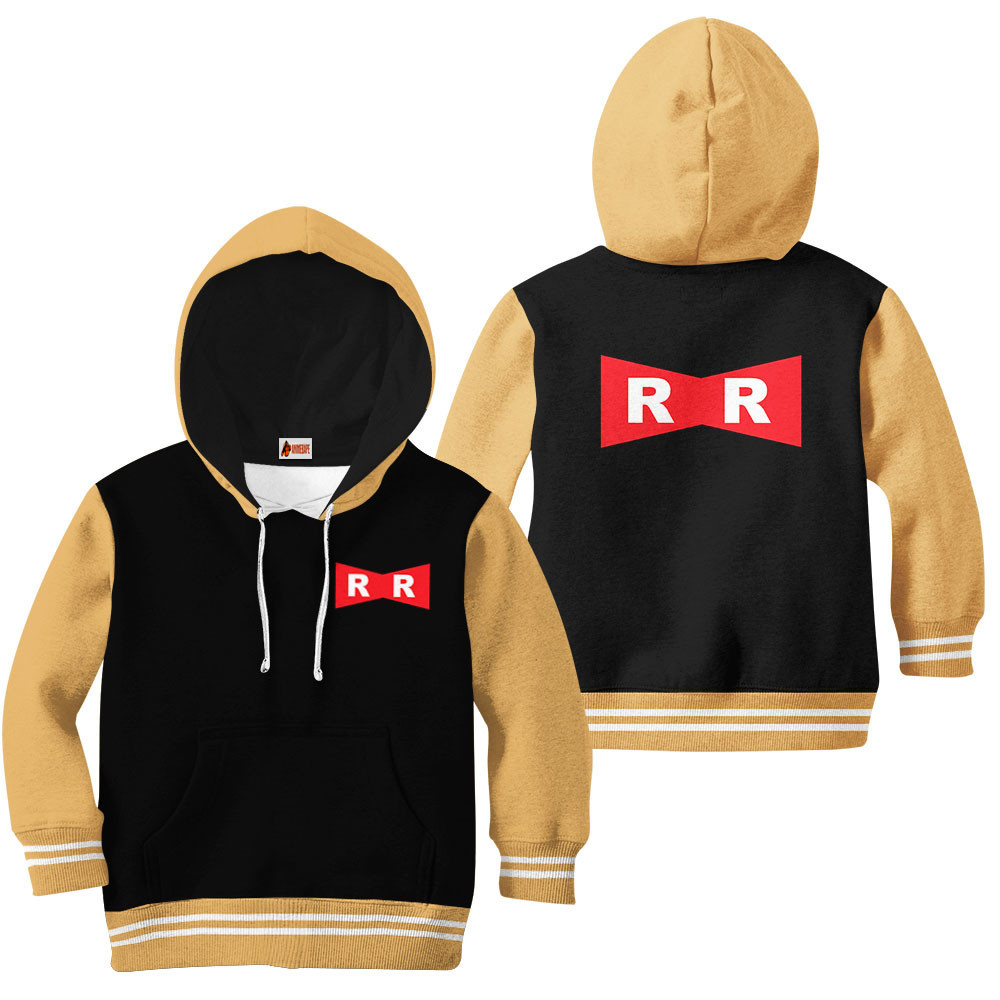 Kids Hoodie Red Ribbon Army Symbol Dragon Ball