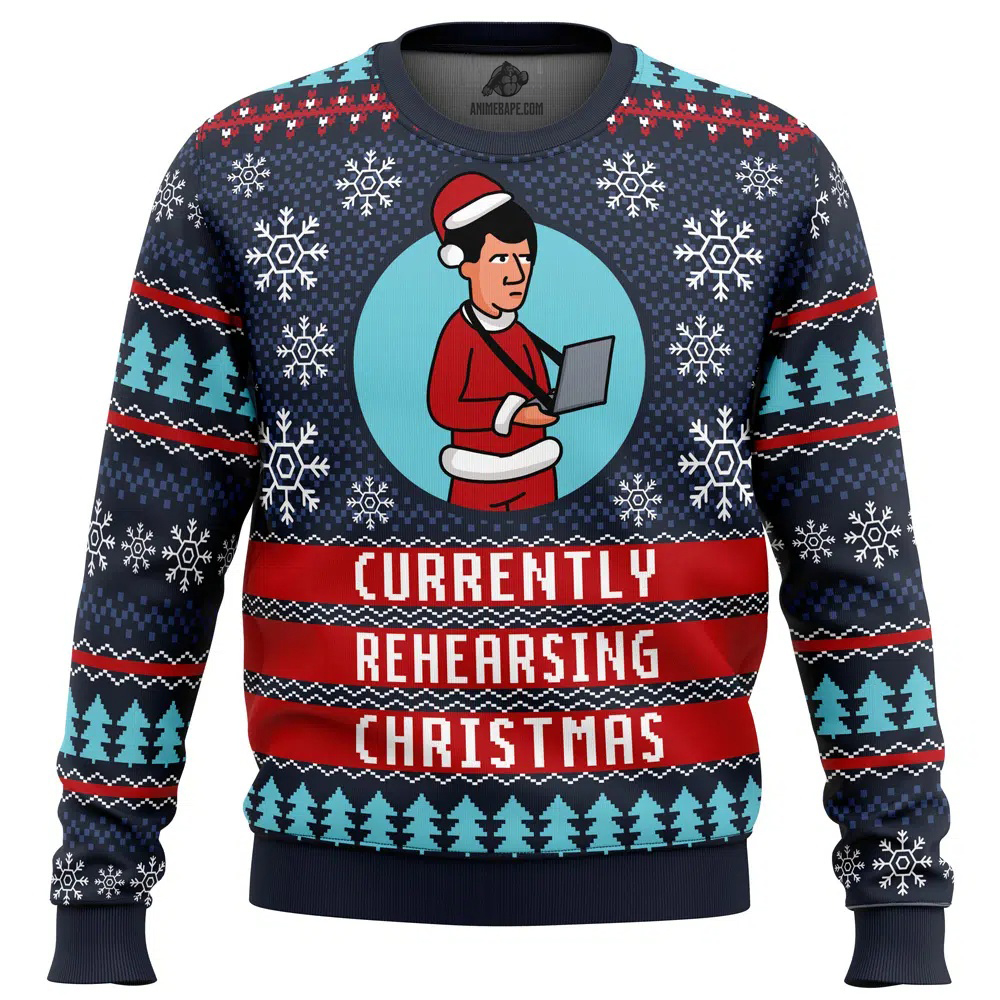 Rehearsing Christmas Ugly Christmas Sweater