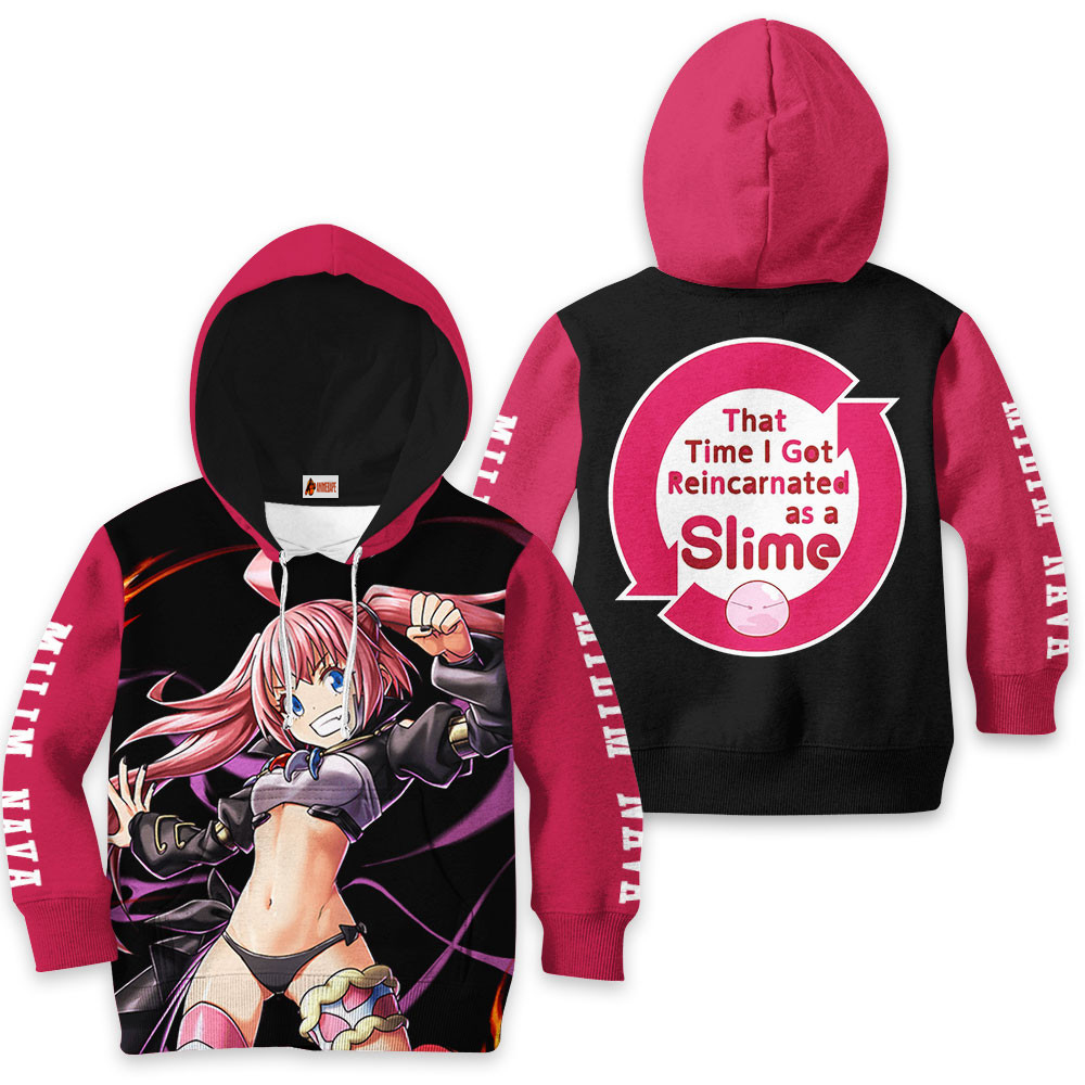 Kids Hoodie Reincarnated as a Slime Milim Nava That Time I Got Reincarnated as a Slime