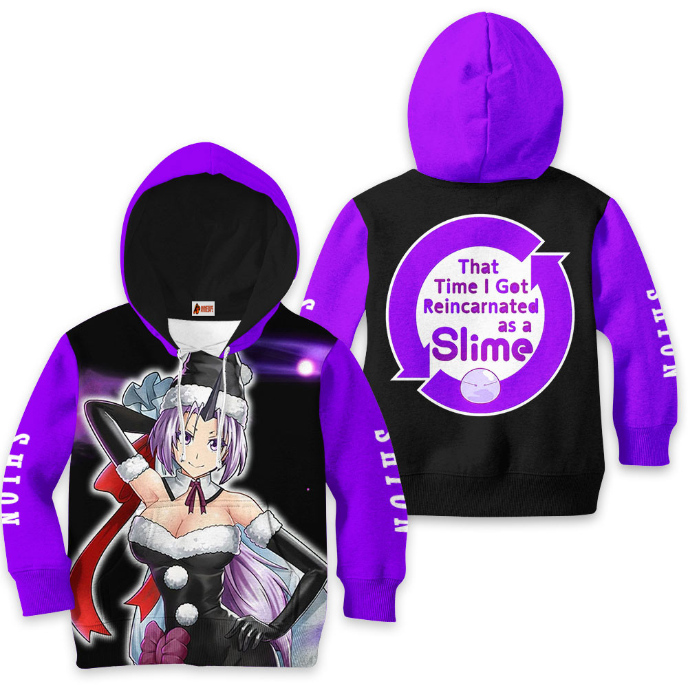 Kids Hoodie Reincarnated as a Slime Shion That Time I Got Reincarnated as a Slime