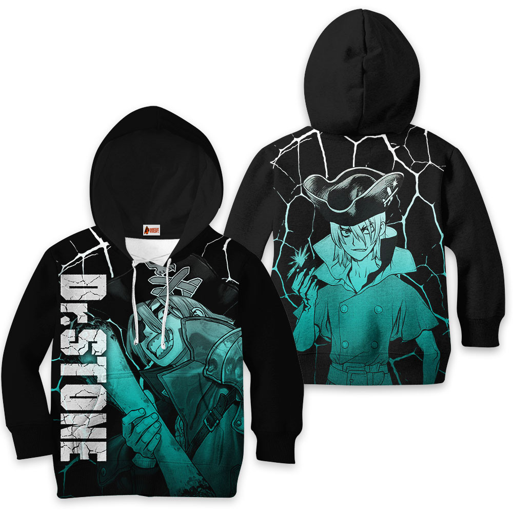 Kids Hoodie Ryusui Nanami 2 Dr. Stone