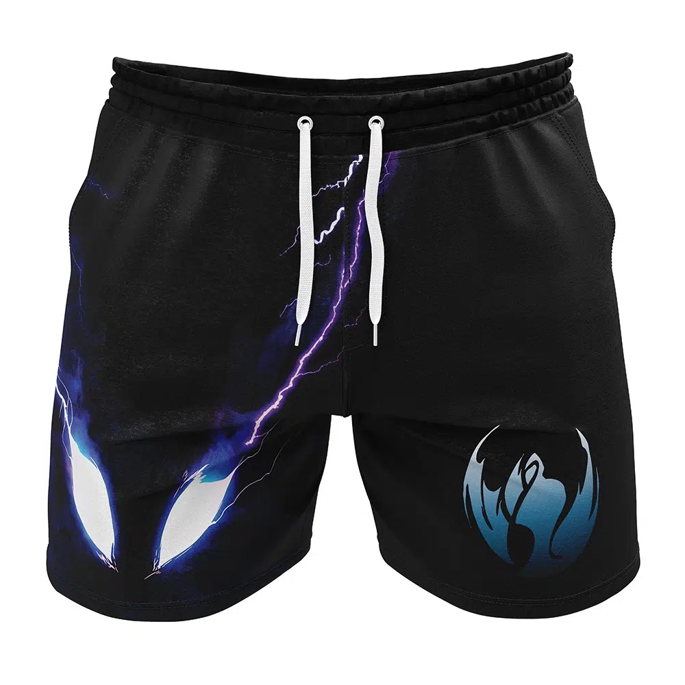 Shadow Monarch Solo Leveling Gym Shorts