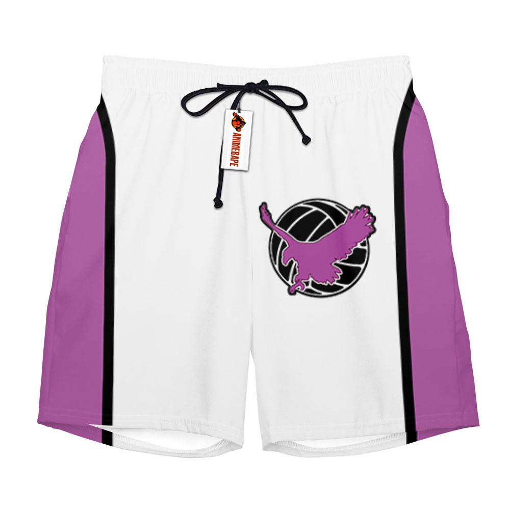 Shiratorizawa Uniform Board Shorts Custom Style 1904 Haikyuu