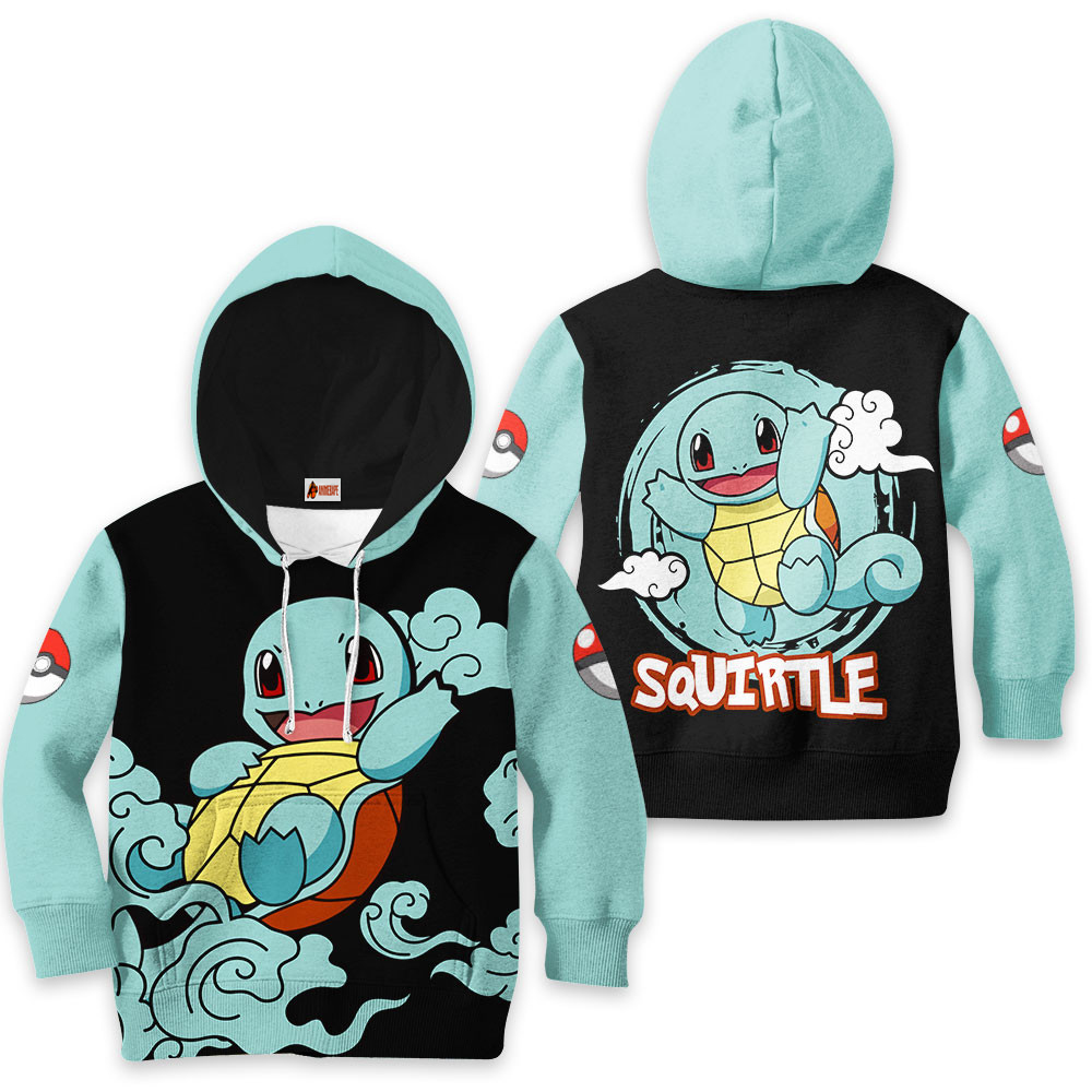 Kids Hoodie Squirtle Great Gift Pokemon 11
