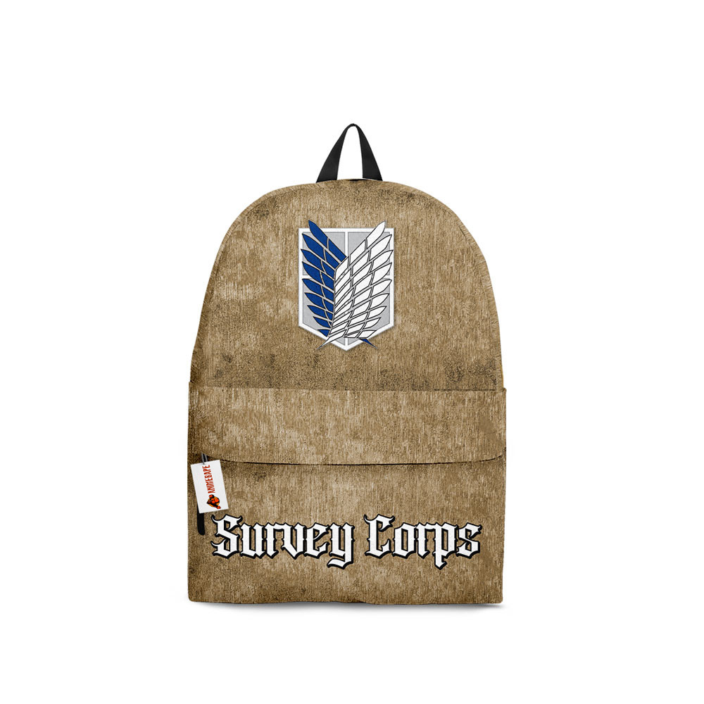 Kids School Backpack Survey Corps Ntt0806 School Bag