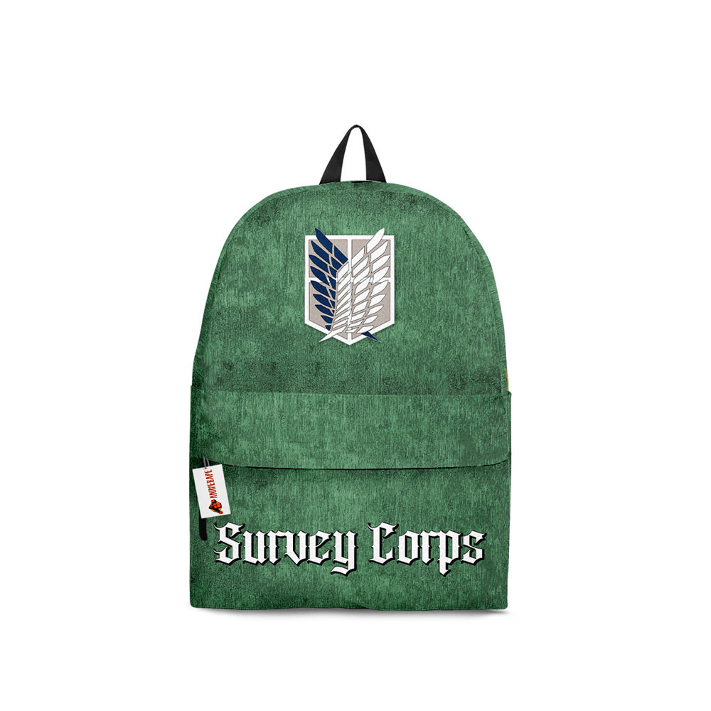 Kids School Backpack Survey Corps2 School Bag Attack on Titan