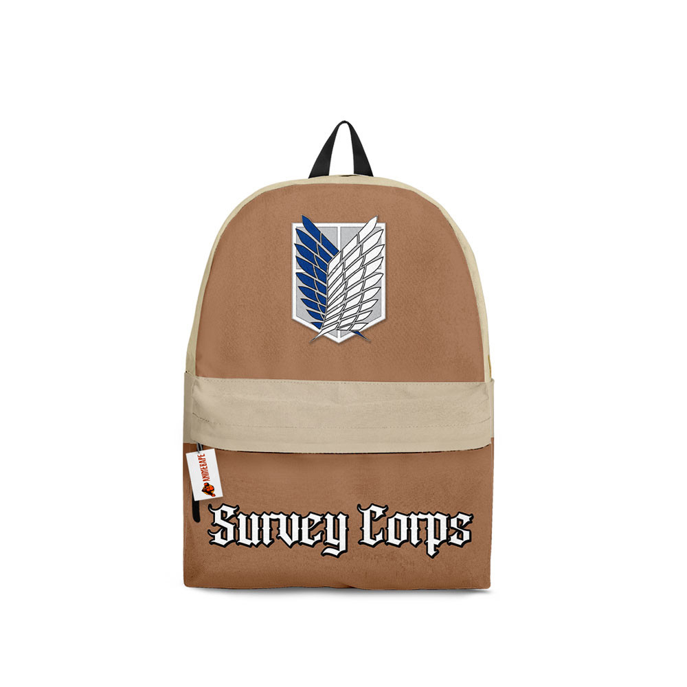 Kids School Backpack Survey Corps4 School Bag Attack on Titan