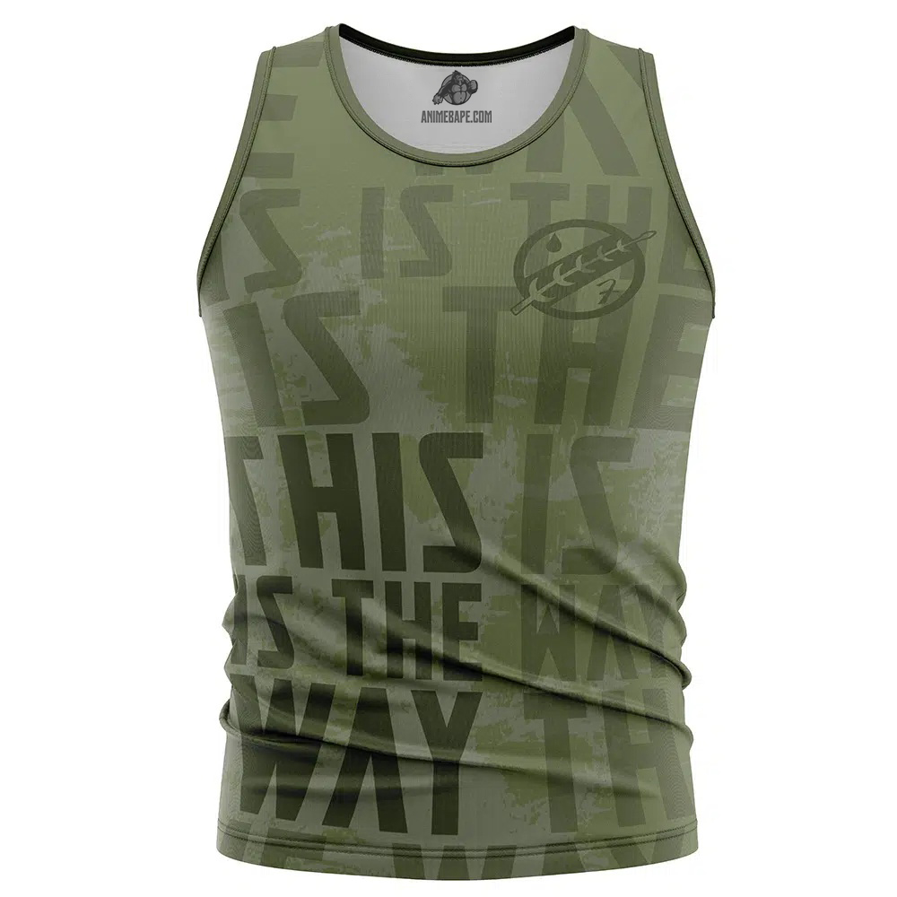 This it the Way Mandalorian Star Wars Tank Top