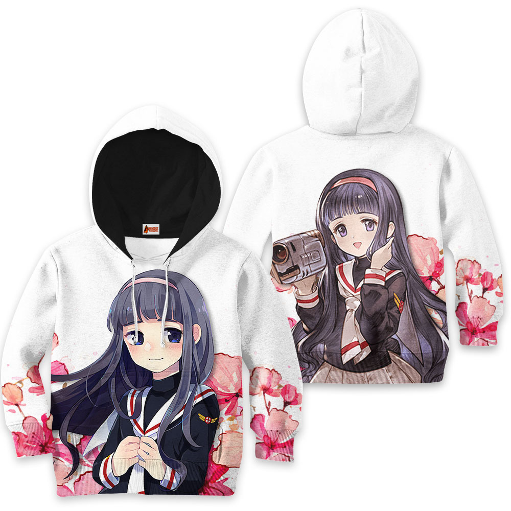 Kids Hoodie Tomoyo Daidoujii Cardcaptor Sakura Costume Cardcaptor Sakura