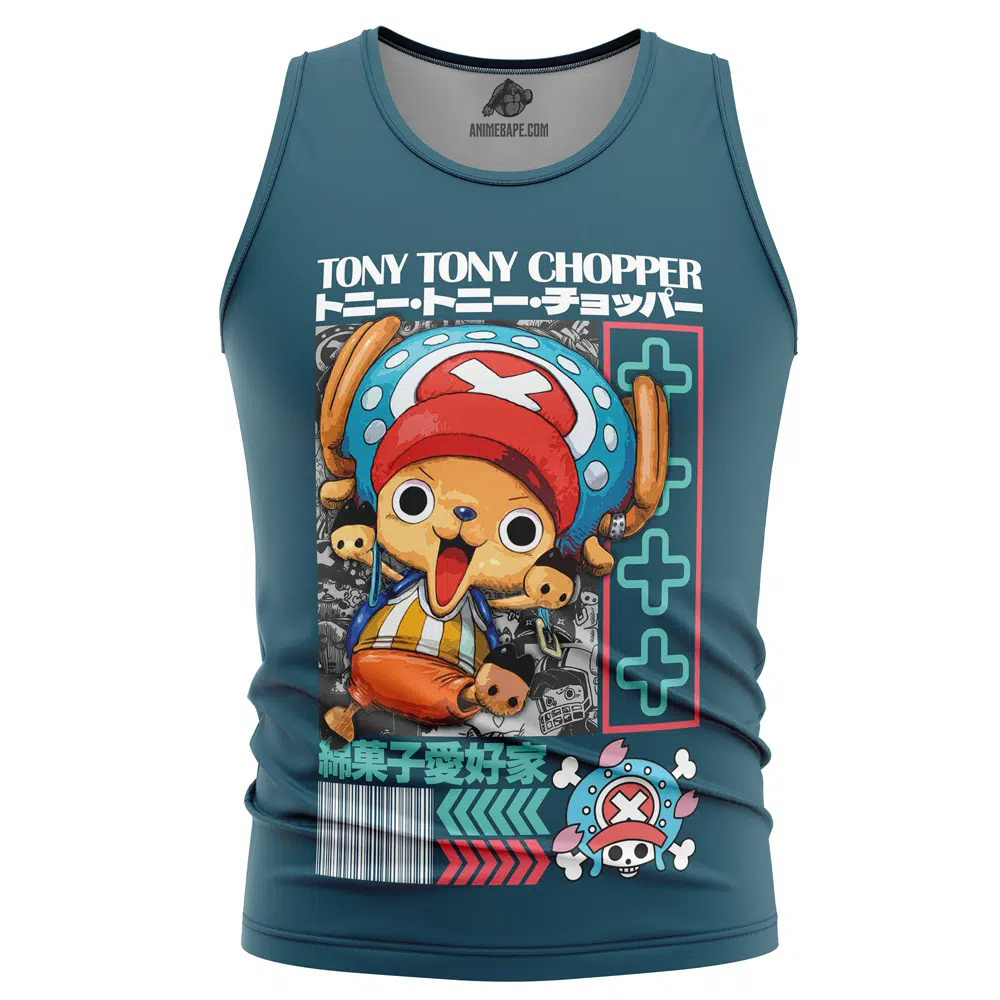 Tony Tony Chopper V2 One Piece Streetwear Tank Top