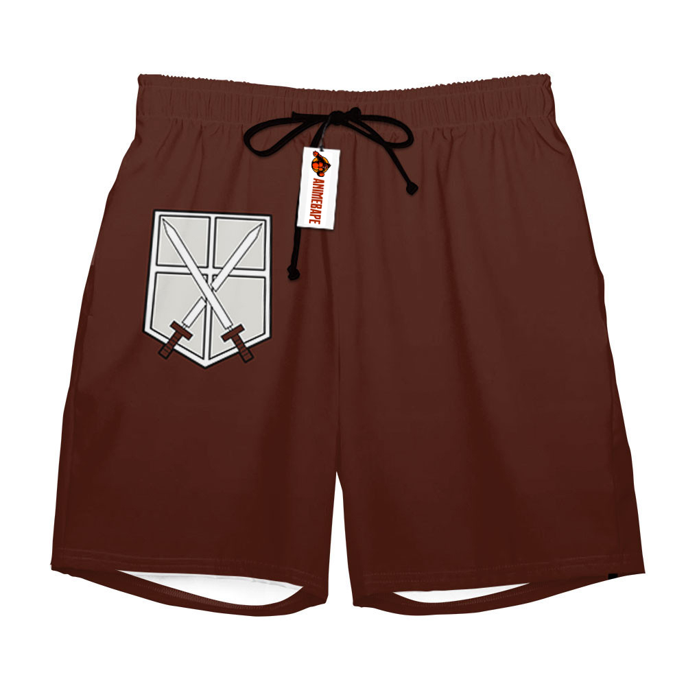 Training Corps Uniform Board Shorts Custom AOT Style 0302 Attack on Titan