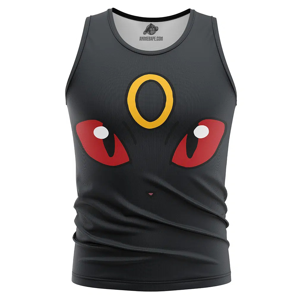 Umbreon Face Pokemon Tank Top
