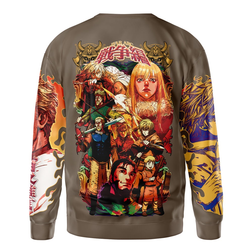 War Arc Vinland Saga Streetwear Sweatshirt