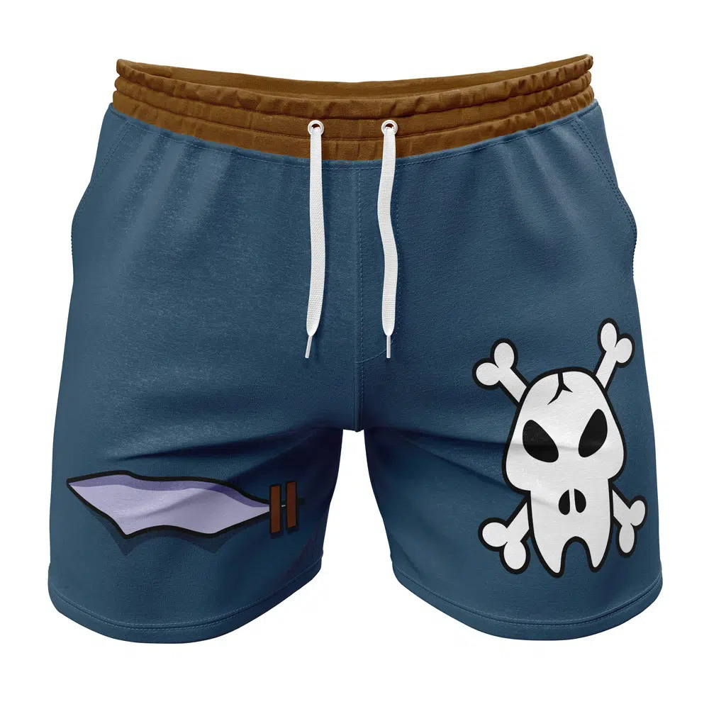 Weregarurumon Digimon Gym Shorts