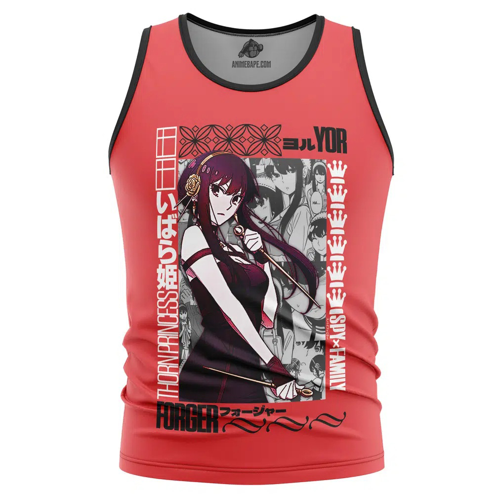 Yor Forger Spy x Family Streetwear Tank Top