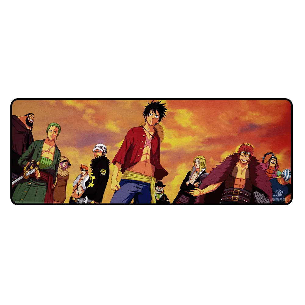Luffy And Supernovas One Piece Desk Mat