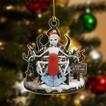 I Licked It, So It's Mine Naughty The Nightmare Before Personalized Gift for Couples Custom Name Christmas Acrylic Ornament