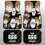 Darling In The Franxx Car Mats Darling In The Franxx Zorome Code 666 Car Floor Mats