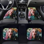 Harley Quinn Car Mats DC Harley Quinn From Suicide Squad Comic Style Car Floor Mats - Image 2