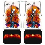 The Nightmare Before Christmas Car Mats Halloween Jack Skellington Playing Guitar Car Floor Mats