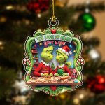 You Stole My Heart Grinch for Couples Custom Name Christmas Acrylic Ornament