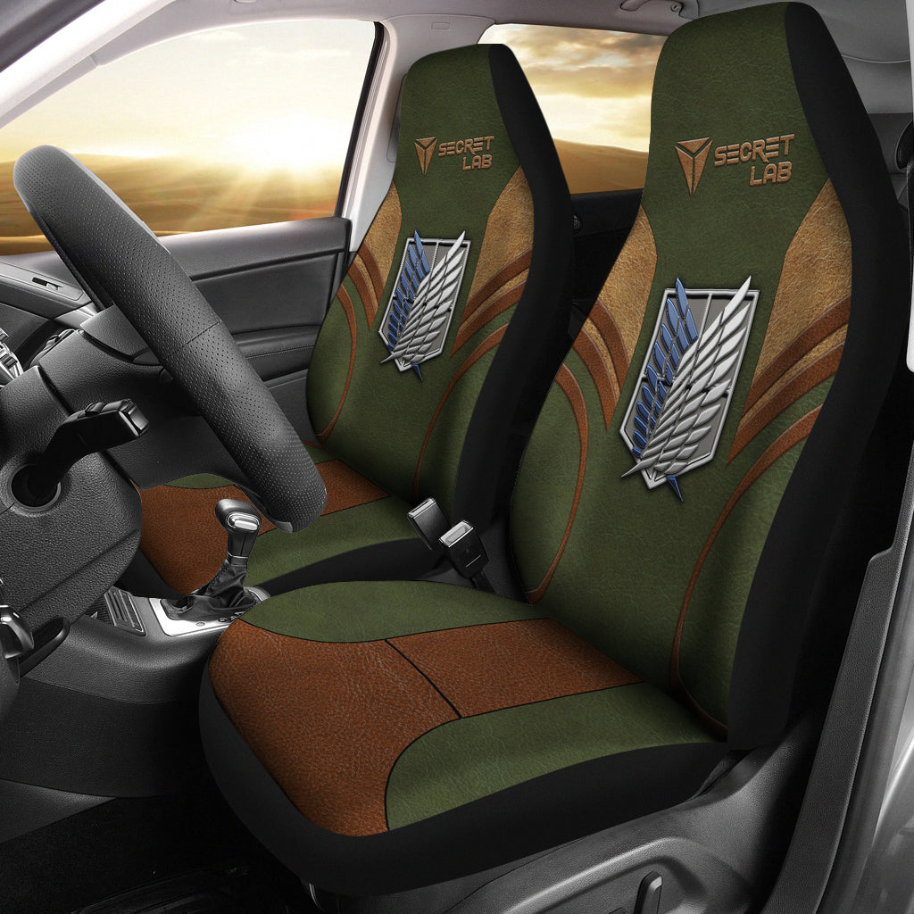 Attack On Titan Car Seat Covers Attack On Titan Secret Lab Seat Covers