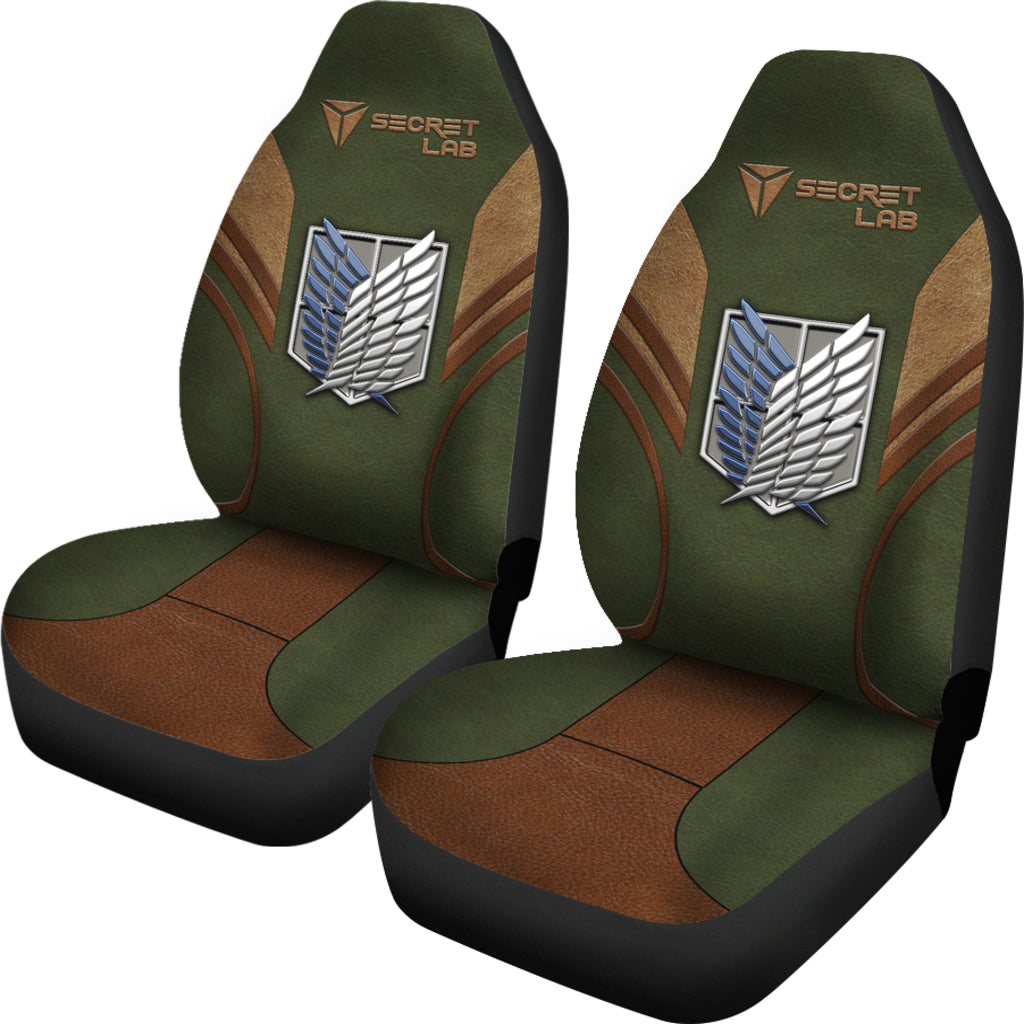 Attack On Titan Car Seat Covers Attack On Titan Secret Lab Seat Covers