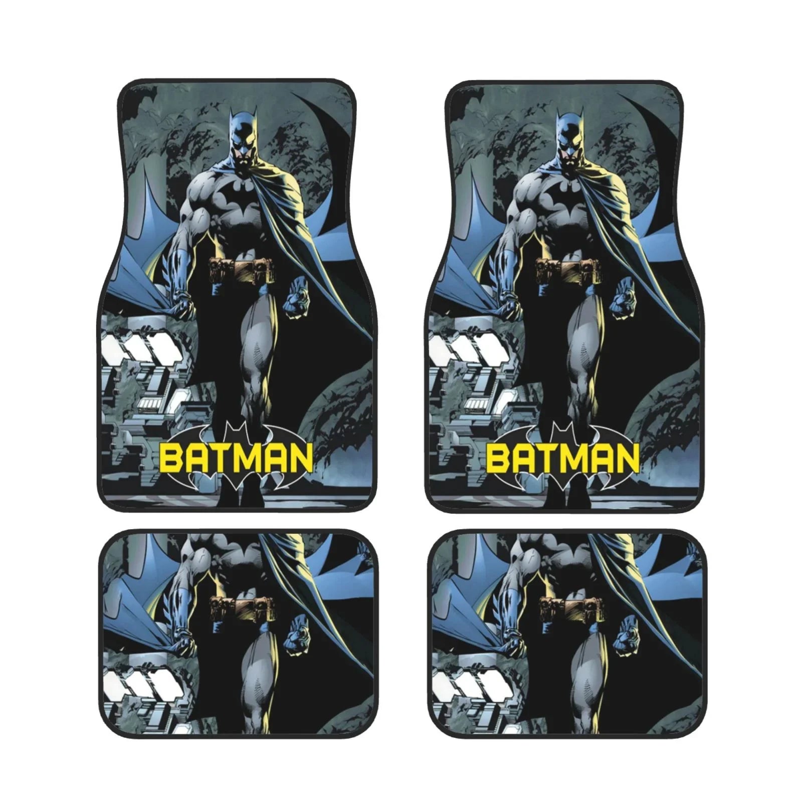 Batman Car Mats DC Hero Batman Walking Car Floor Mats