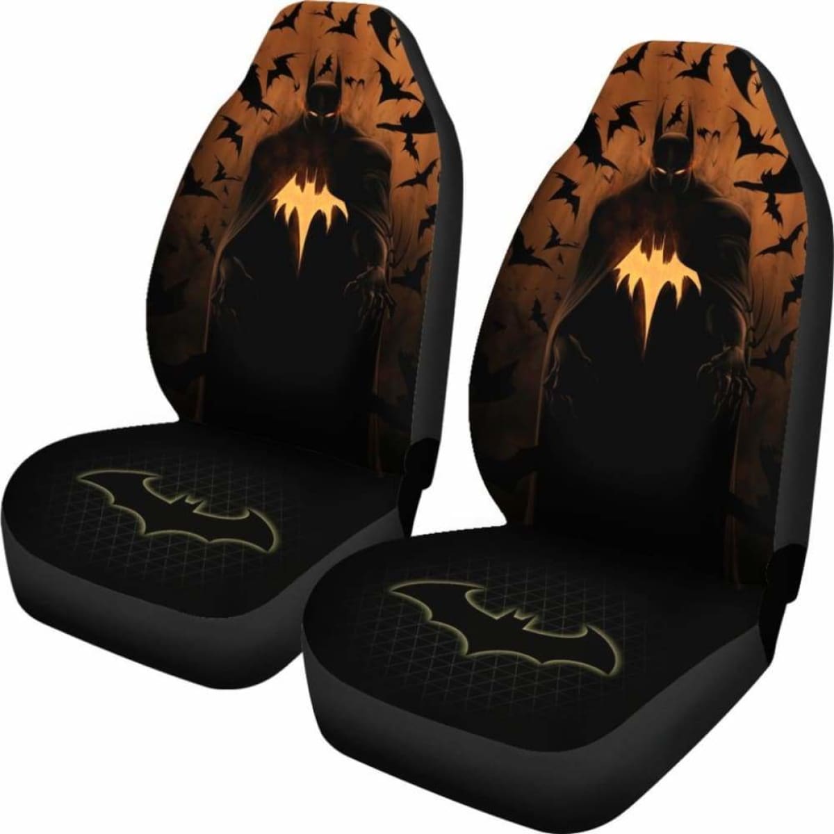 Batman Car Seat Covers Batman Graphic Bat Pattern Seat Covers