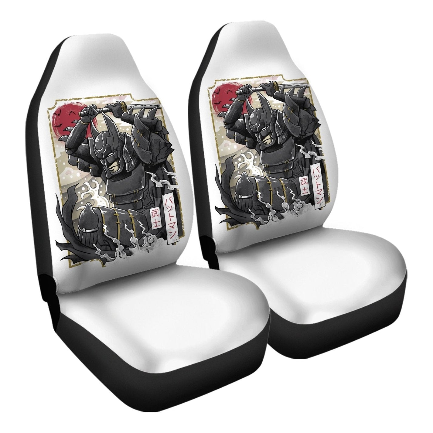 Batman Car Seat Covers DC Samurai Batman Japanese Style Seat Covers