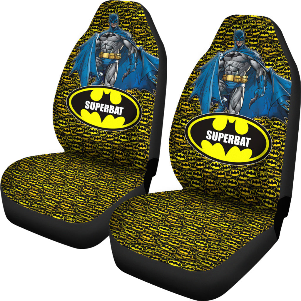 Batman Car Seat Covers Superbat Batman Graphic Symbol Pattern Seat Covers