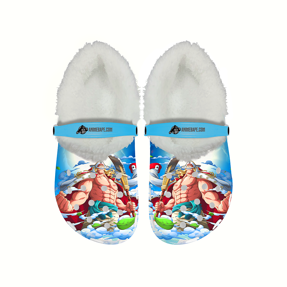 Busoshoku Haki One Piece Cozy Winter Fleece Clogs
