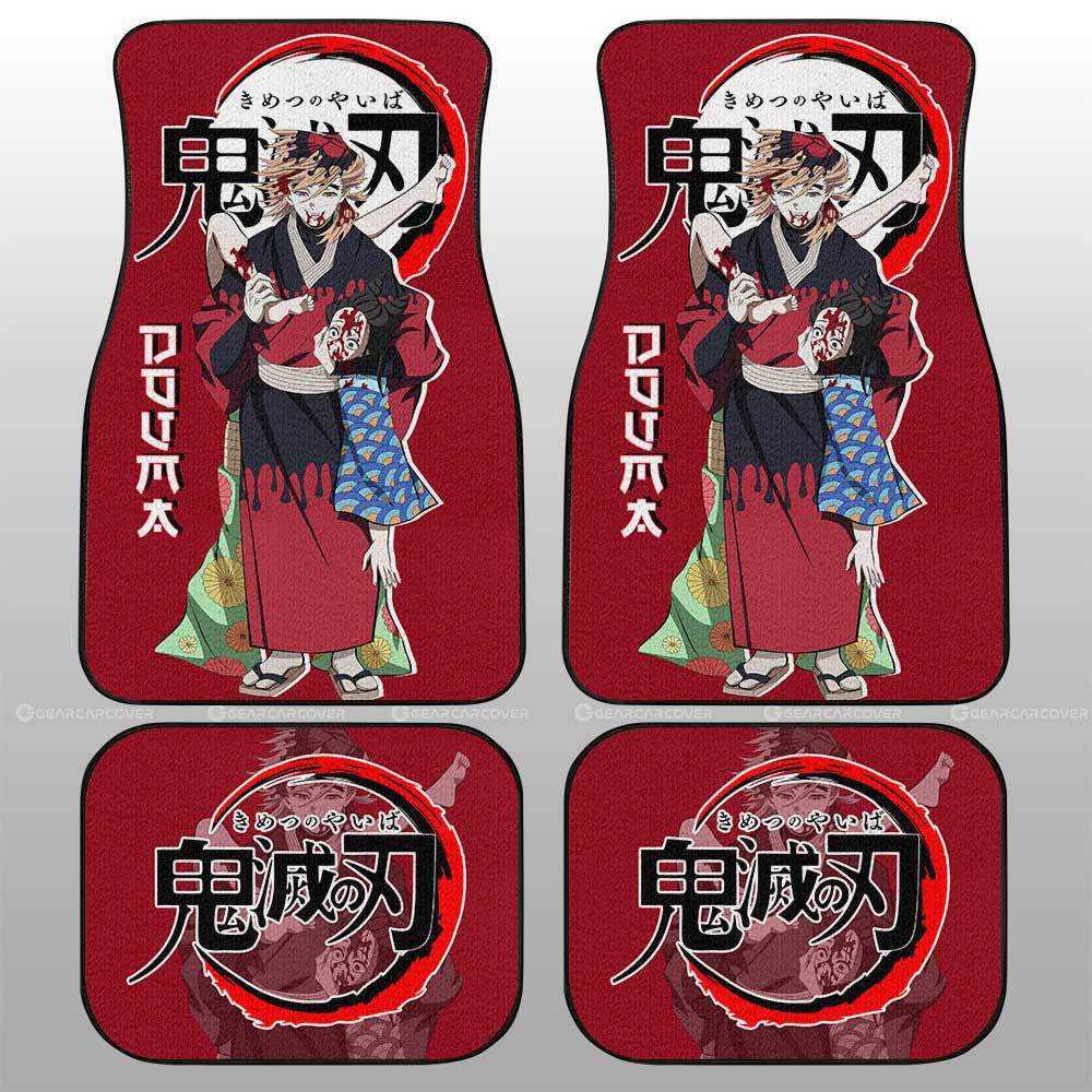 Demon Slayer Car Mats Douma Car Floor Mats Demon Slayer Anime Car Floor Mats