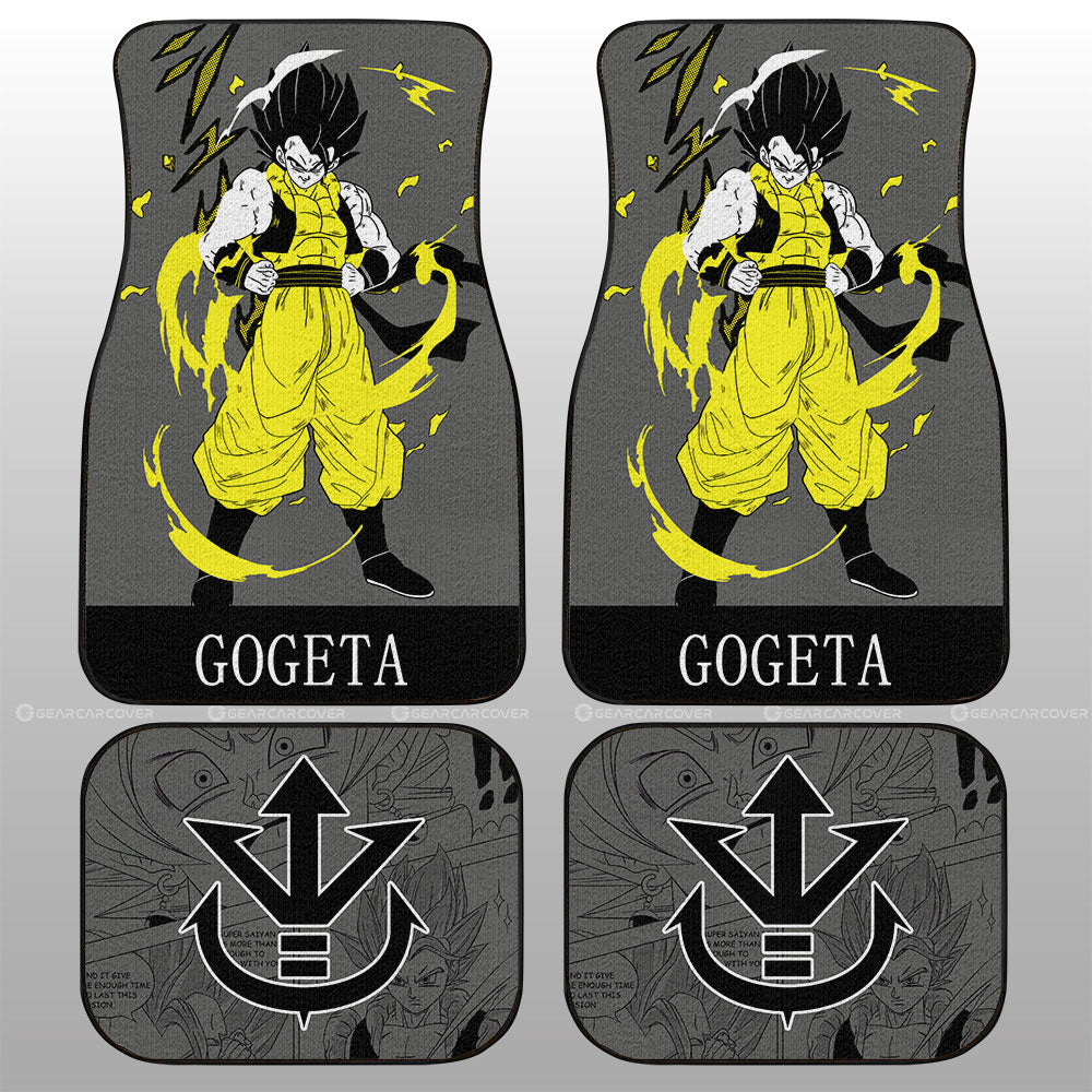 Dragon Ball Car Mats Gogeta Car Floor Mats Manga Style Car Floor Mats