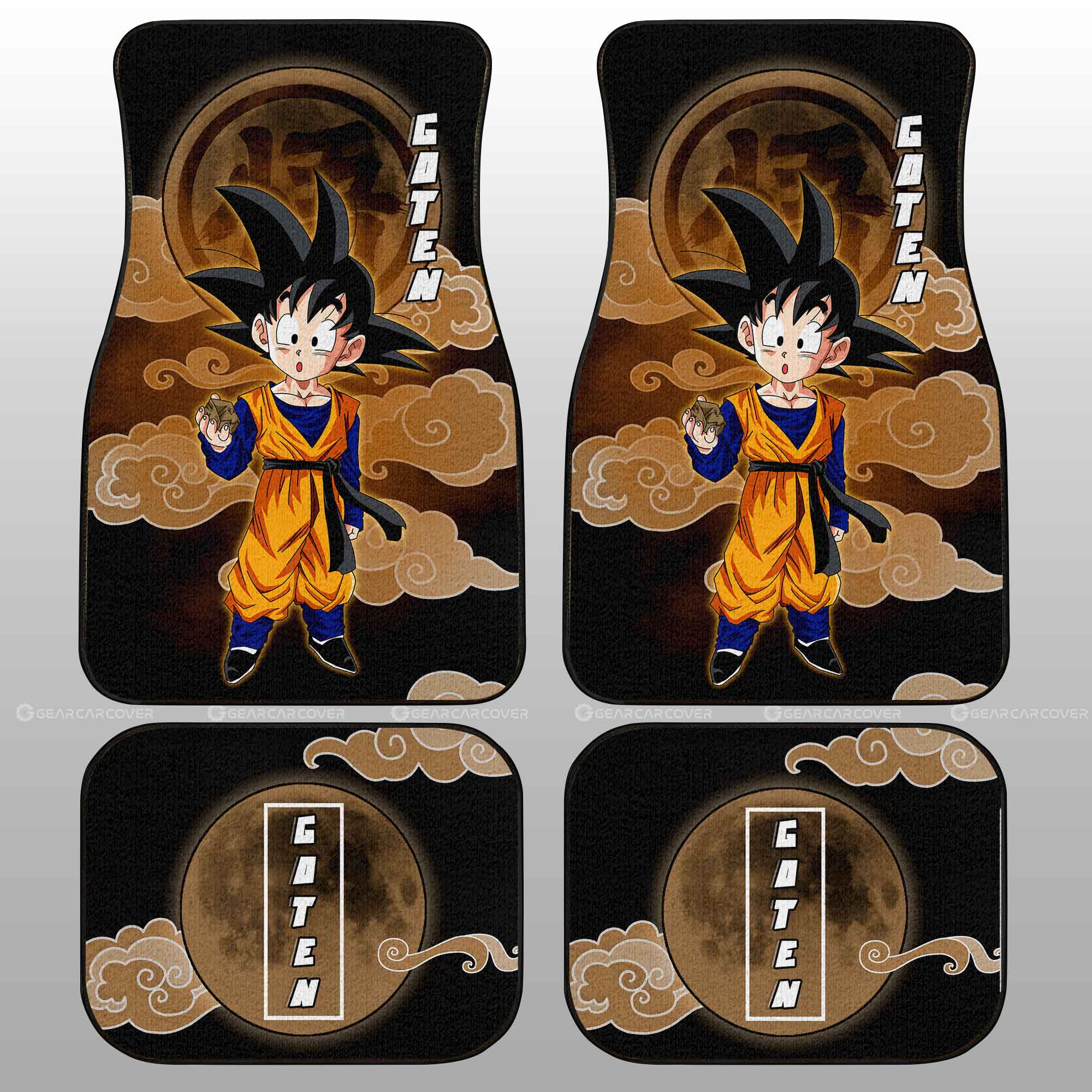 Dragon Ball Car Mats Goten Car Floor Mats Dragon Ball Car Floor Mats