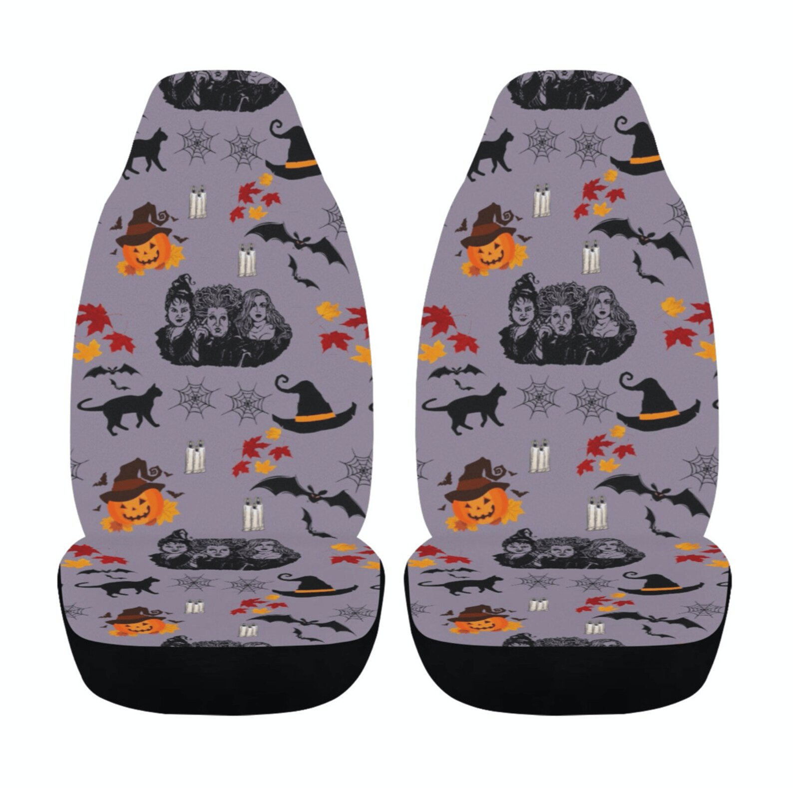 Hocus Pocus Car Seat Covers Hocus Pocus Characters Witch Pattern Seat Covers